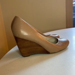 Franco Sarto Brown Wedges - size 6